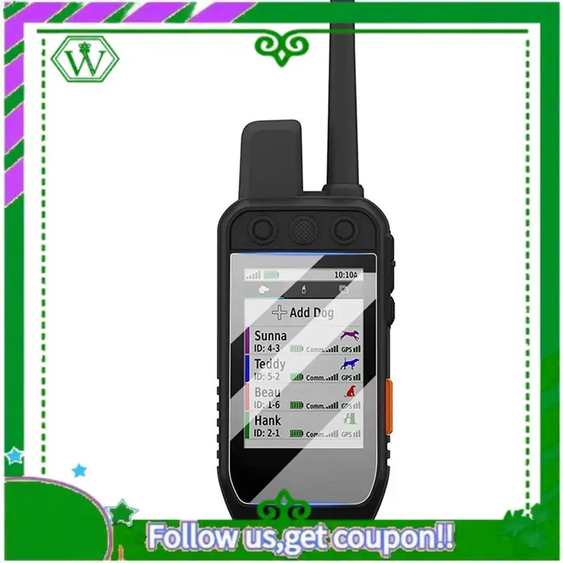 ABIK-3Pcs HD Clear Anti-Scratch Shield Film Screen Protector For Garmin Alpha200i Handheld GPS Accessories