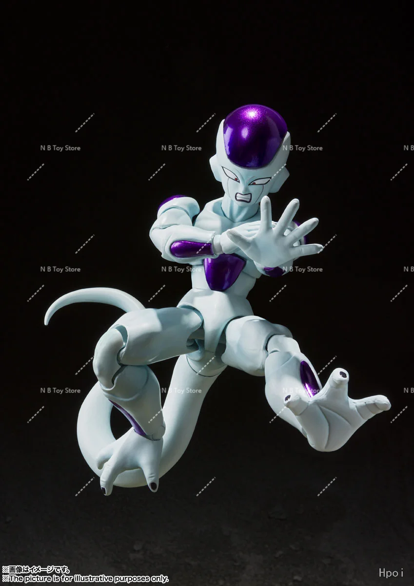 متوفر في المخزون بانداي S.H.Figuarts لعبة دراغون بول Z Shf فريزا الشكل الرابع 4th شكل لعبة مجسمة هدية #3