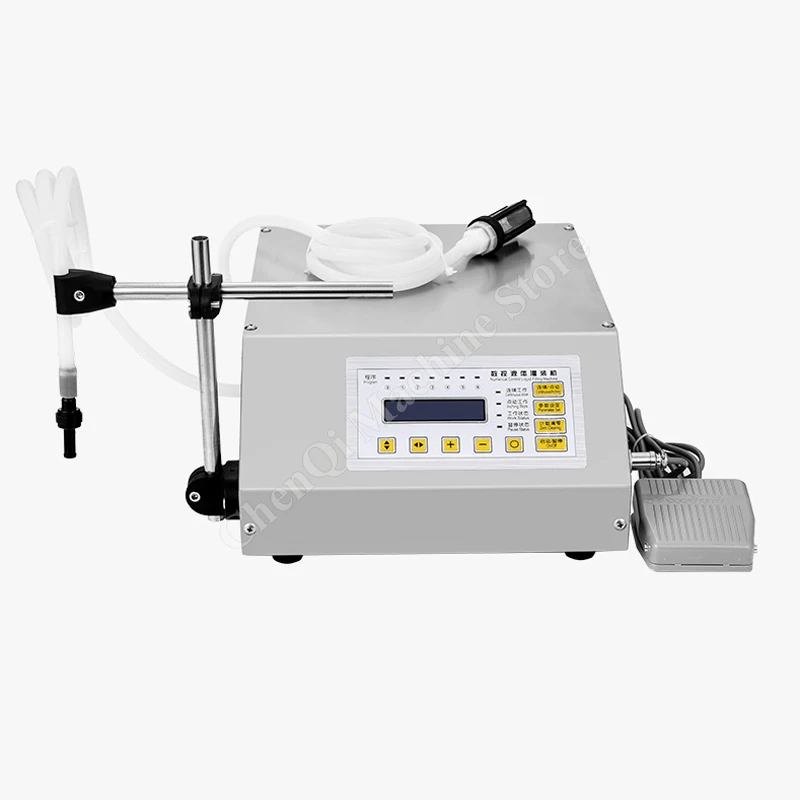 Maszyna do napełniania płynami 220V z cyfrową pompą sterującą, do napełniania butelek z wodą i napojami, 10ML-3000ML, elektryczna maszyna napełniająca.