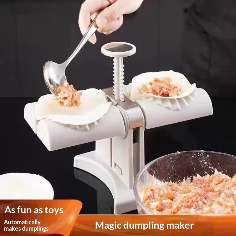Manual Dumpling Maker, Food‑Safe Durable Material, For Home Cooking, Family Dinners & Party Prep