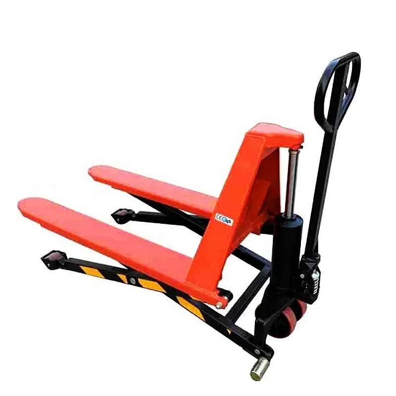 1.5 tons manual High Lift table Pallet Truck with very cheap price lift height 800mm