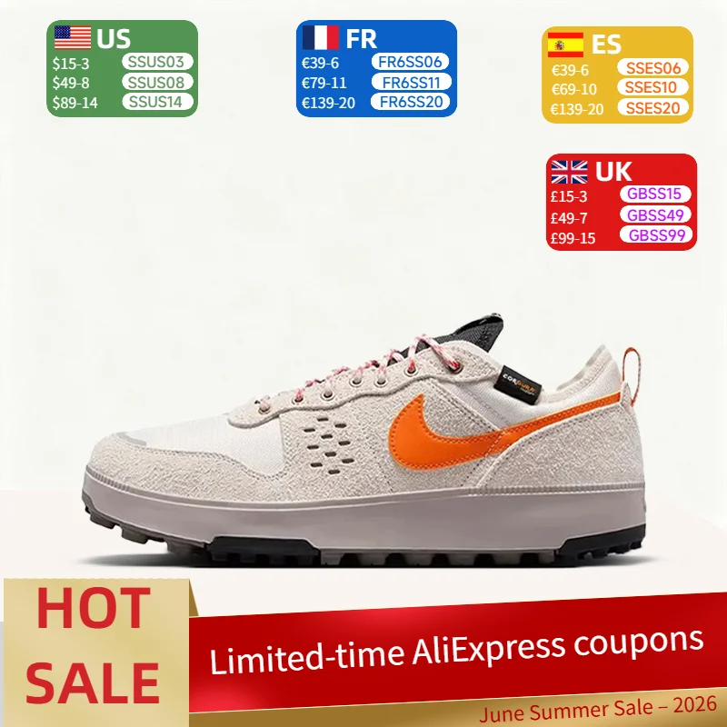 

Nike C1TY Comfortable, Versatile,Minimalist,and Stylish Low-Top Casual Sneakers for Men and Women – Light Wood Brown HJ4316-001