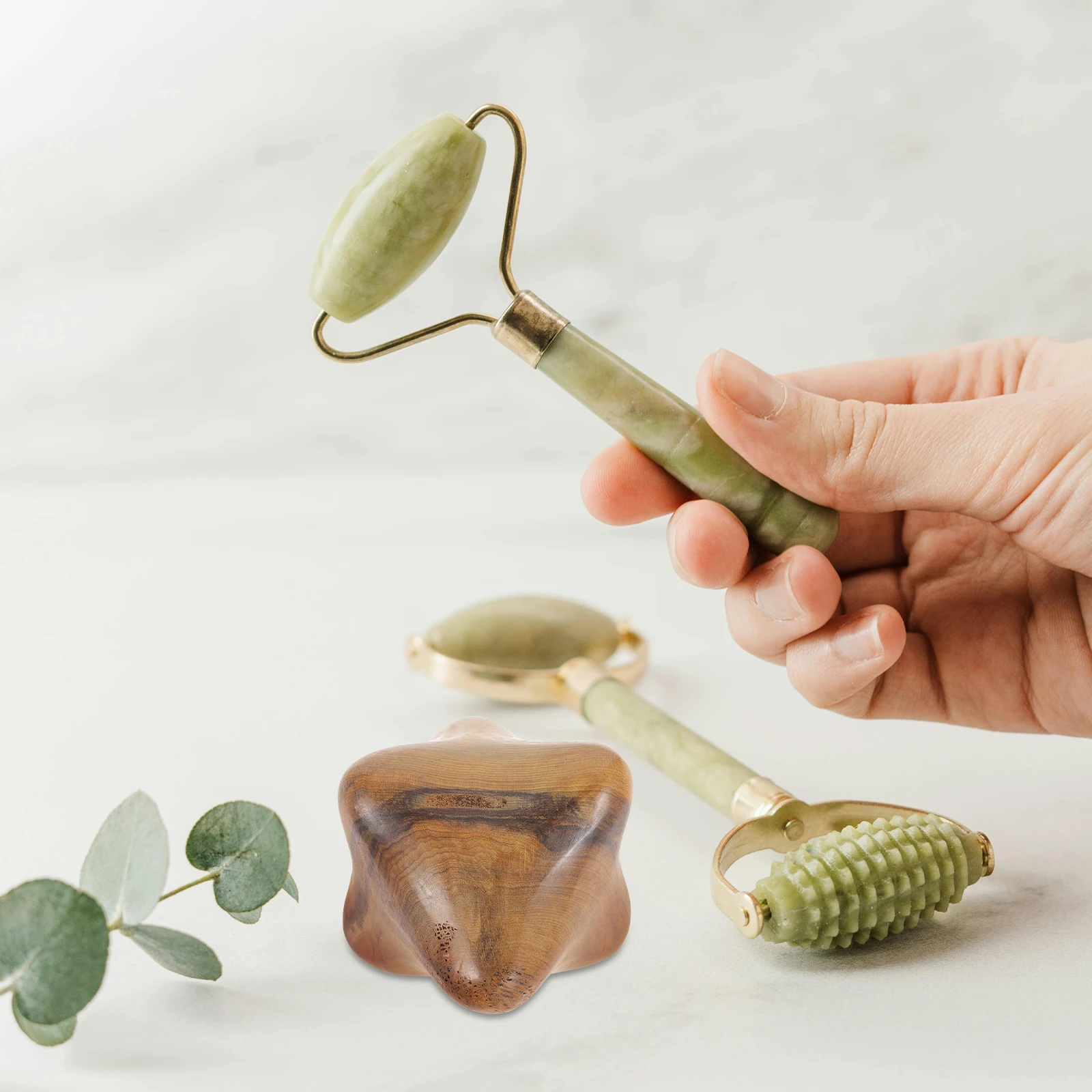 

Шестигранный деревянный мяч для массажа рук для снятия стресса, украшение дома, инструмент для упражнений с мячом для рук