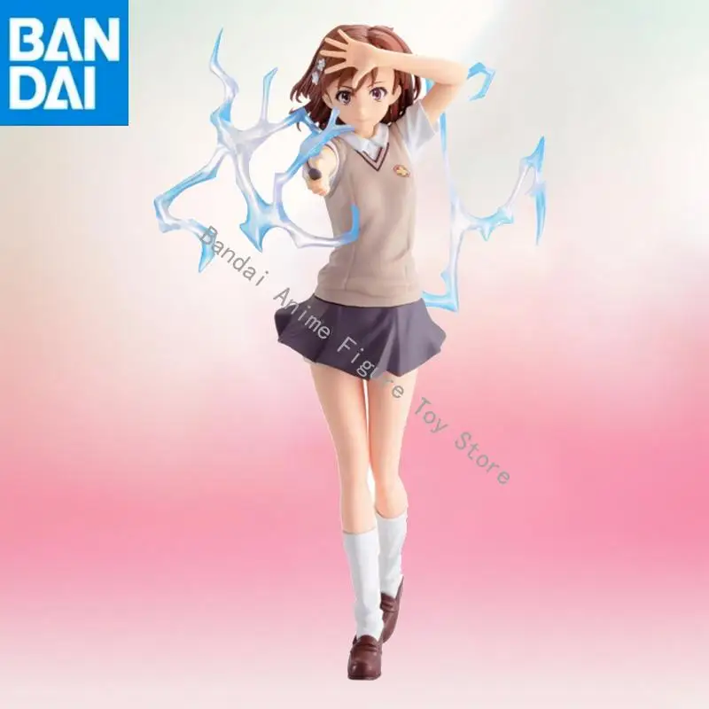 

In Stock Original Genuine BANDAI NAMCO BANPRESTO Toaru Kagaku no Railgun ESPRESTO-LEVEL5 Electromaster Misaka Mikoto model gift