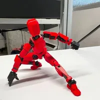 Multi-Jointed Movable Shapeshift Robot 2.0 3D Printed Mannequin Dummy 13 Action Figures Toys Kids Adults Parent-children Games