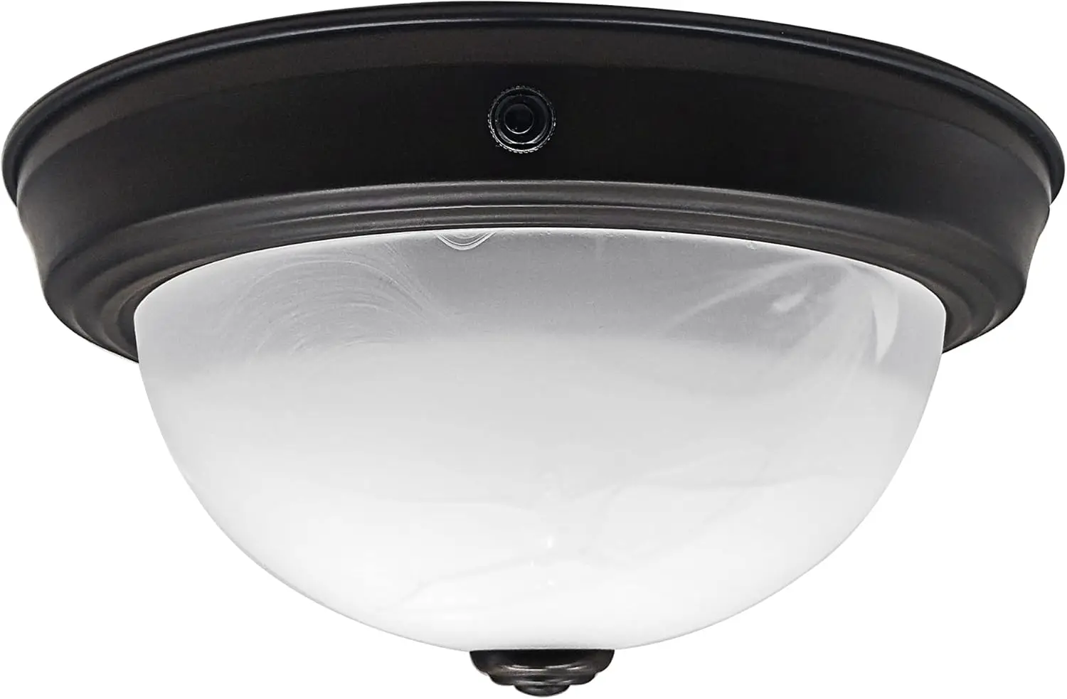 

Потолочный светильник 12В для автодома - 10-дюймовый светодиодный светильник для зоны обеденной зоны с выключателем, цвет: матовая бронза и алебастровое стекло, для автодомов, кемперов и прицепов