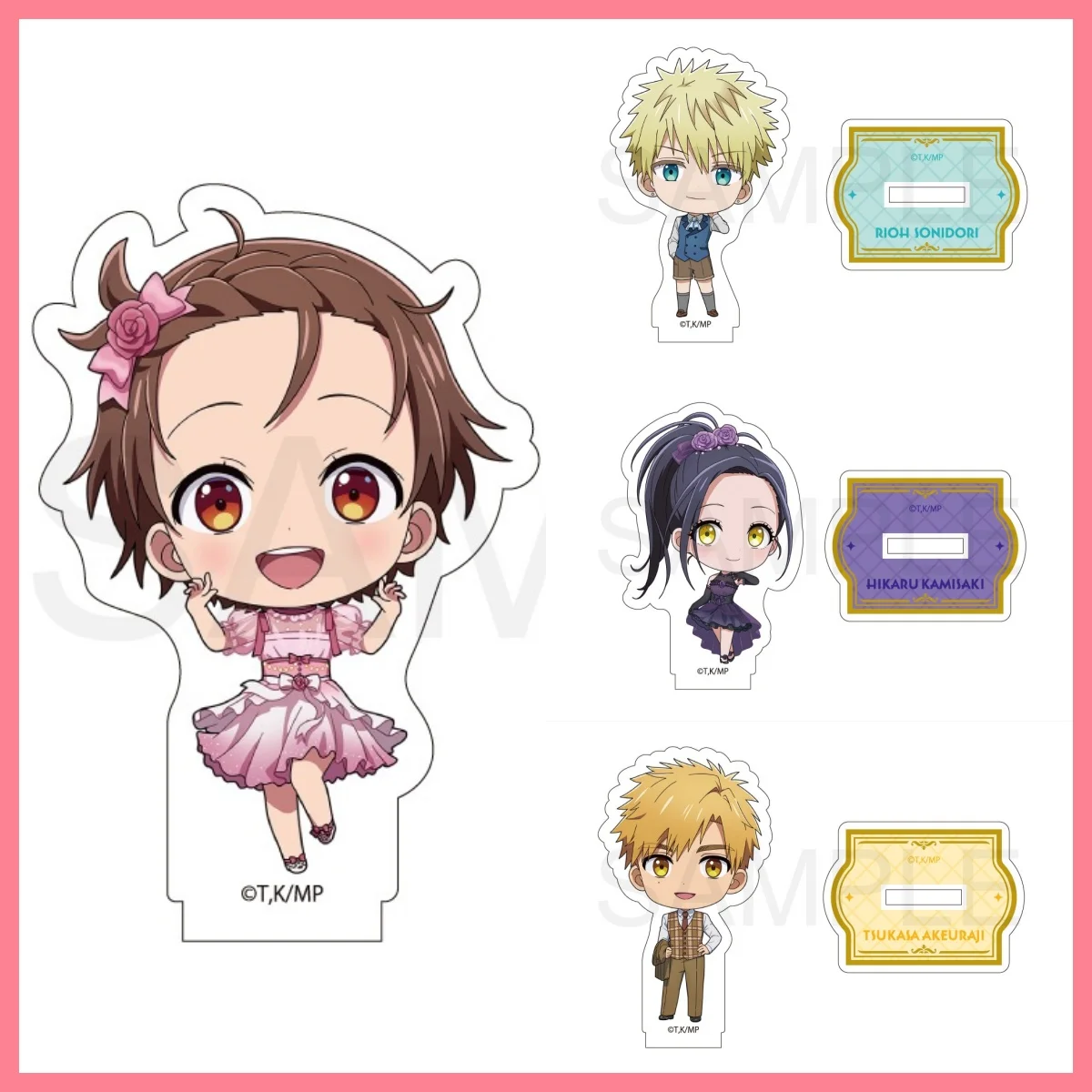 

Hot Anime Medalist Yuitsuka Figures Cosplay Cute and Sweet Acrylic Stand Model Fans Accessories Christmas Gifts 15CM