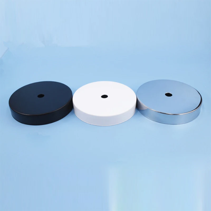 

Ceiling Plate Hanging 8/10/12cm Chassis Base Retro Lamp Bases Iron Pendant Lamp Fixture Ceiling Fittings DIY Lock Wire Lamp Base