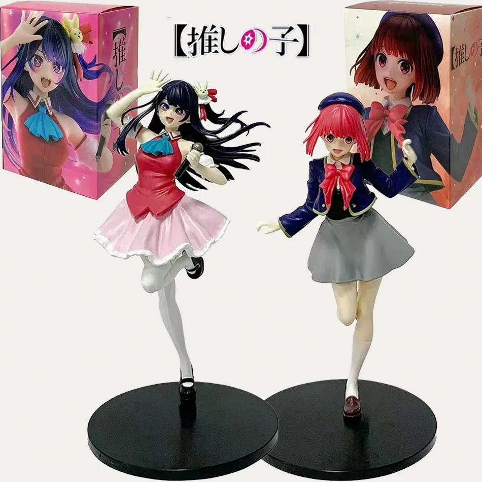 Figurka anime OSHI NO KO, 19 cm, Arima Kana, Hoshino Ai, figurka akcji, model z PVC, zabawki kolekcjonerskie, prezenty świąteczne, dostępne od ręki.