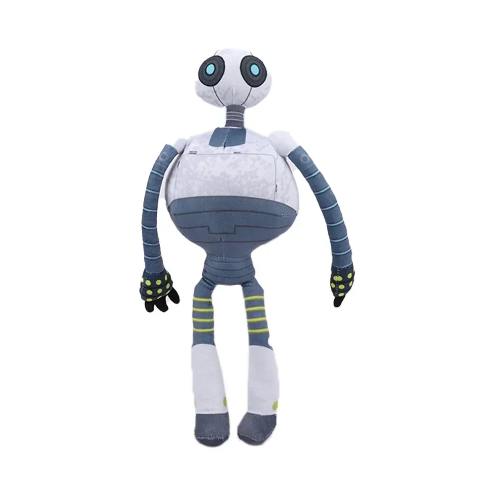 42cm The Wild Robot Plush Toys,Robot Plush Toy, Gray Stuffed Robot for Kids’Room Decor,Gift for Animation Fans and Kids Birthday