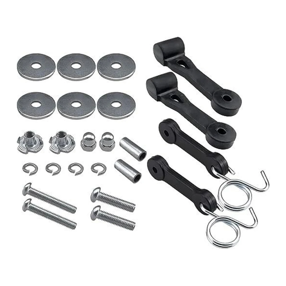 42-555 Latch Assembly With Hook For Craftsman 109808X Latch 532109808X Metal Replacement Part For 42 46 Inch Deck For Tractor