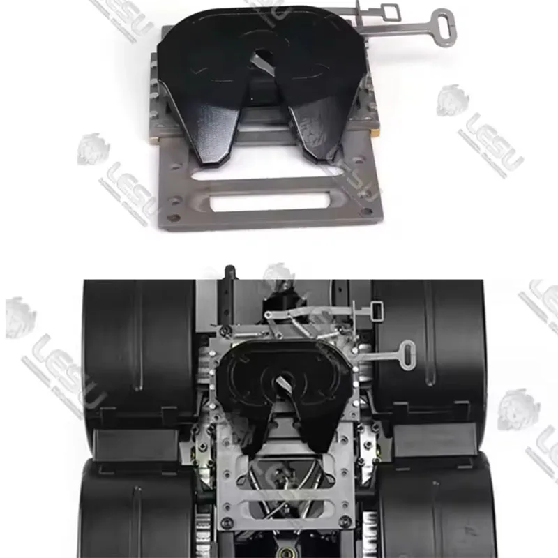 

Lesu Spare Parts 1/14 Metal Movable Fifth Wheel For Tamiyaya Rc Trailer Model Remote Control Tractor Truck Toucan Toy Th16731