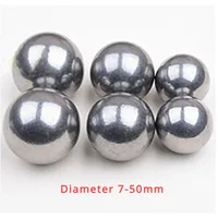 Bola de hierro sólida Q235, diámetro 7/8/9/10/11/12/12,7/14/15/16/17/18/19/20-50mm, cuentas de hierro lisas