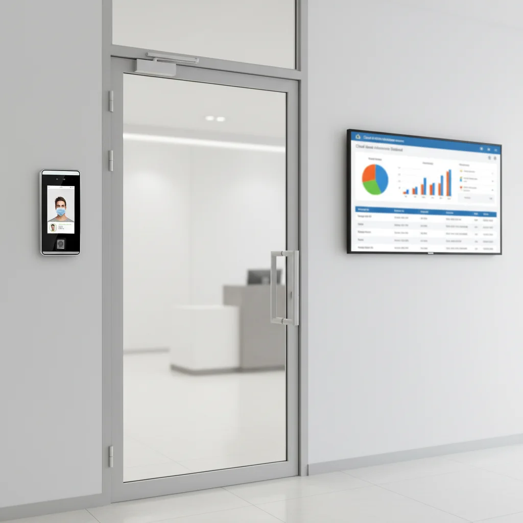 Biometric Fingerprint And Palm Time Attendance Face Recognition With Access Control