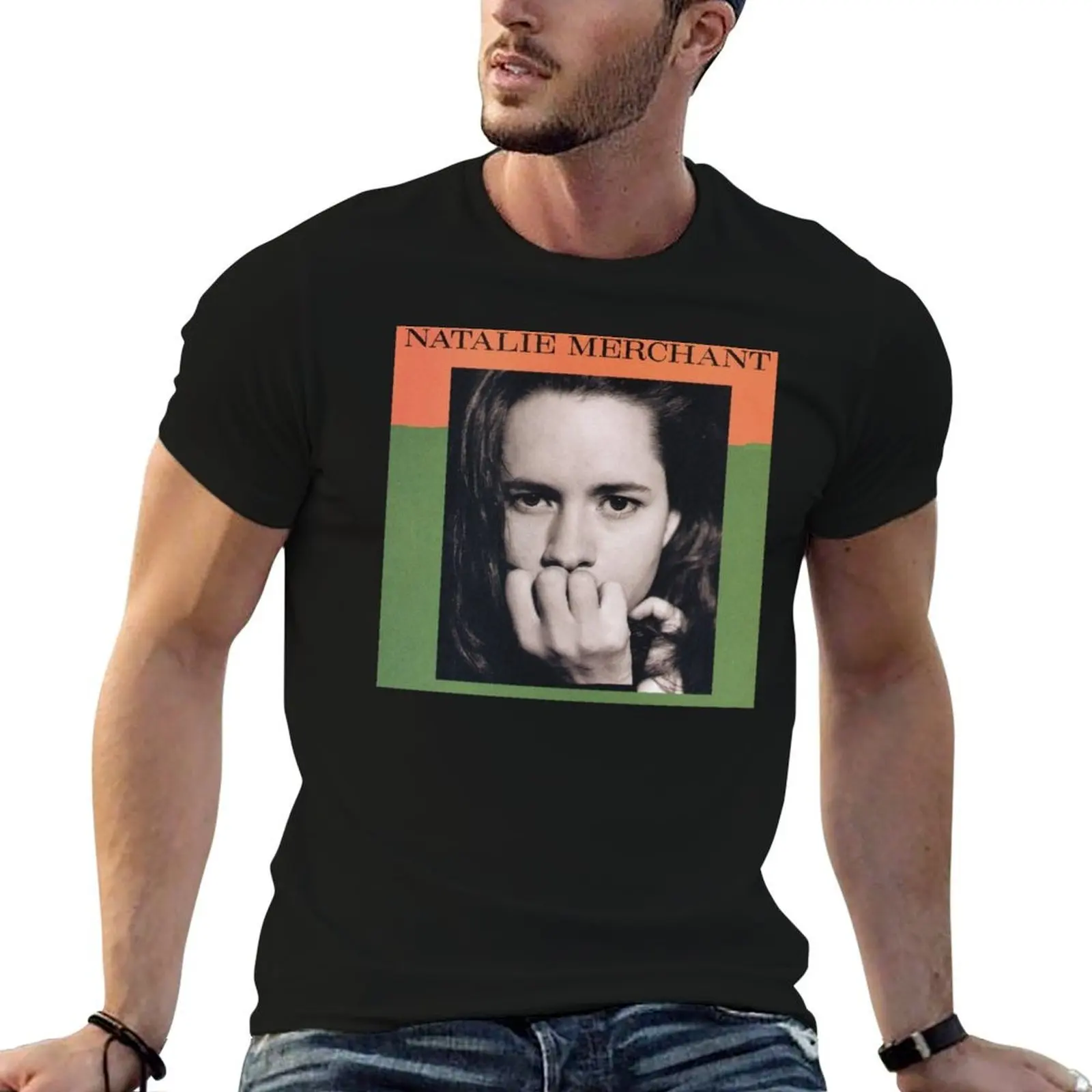 Natalie Merchant T-Shirt tops korean fashion outfits for men