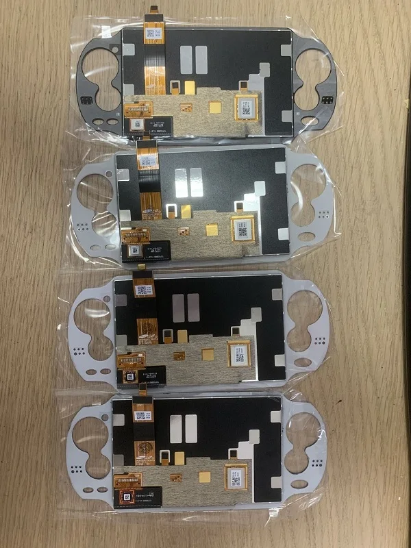 الأصلي والجديد لـ Ps Vita لـ Psvita Psv 1000 1004 1006 1008 11xx شاشة عرض Lcd مع شاشة رقمية تعمل باللمس مجمعة بدون إطار