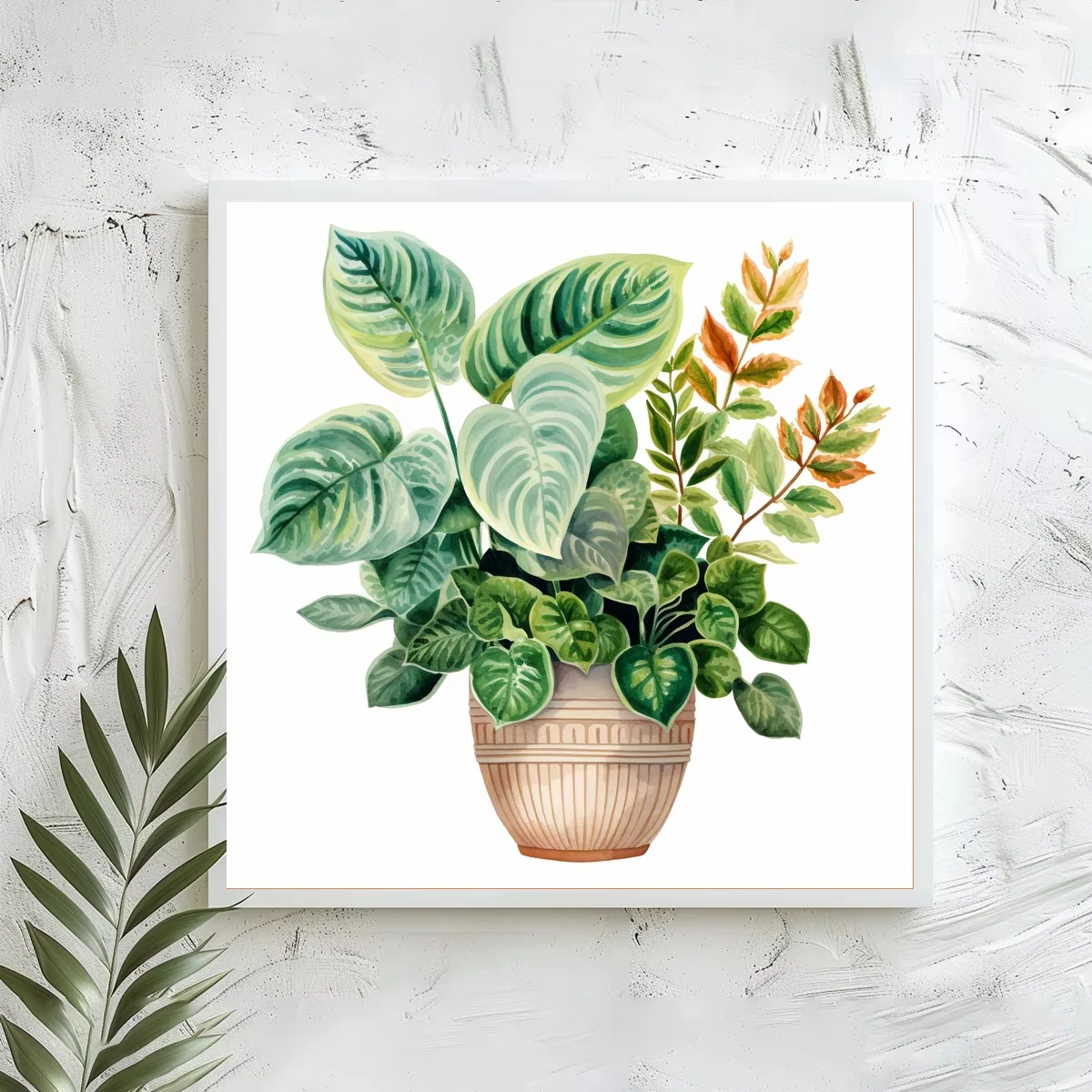 

Green Plants 500PCS/1024 PCS Jigsaw Puzzles Portrait Relaxing Family Activity Games for Living Room Home Decor Gift Frameless