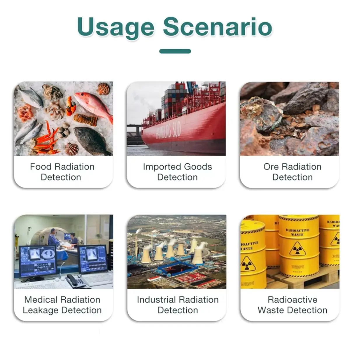 Nuclear Radiation Detector, Radioactive Marble Ionization Tester, Geiger Counter, Ionizing Radiation Tester