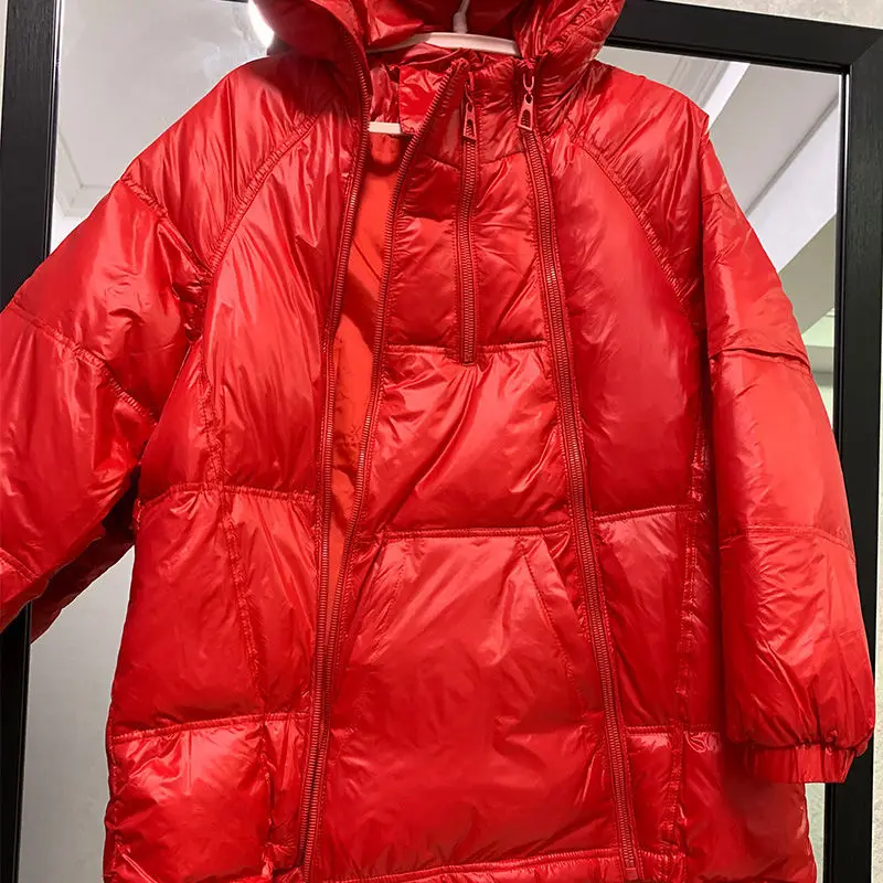 Women's Autumn Winter Cotton Coat Tops Jacket Zipper Maternity Large Size Thickened Warm Leisure Comfortable Versatile Vintage