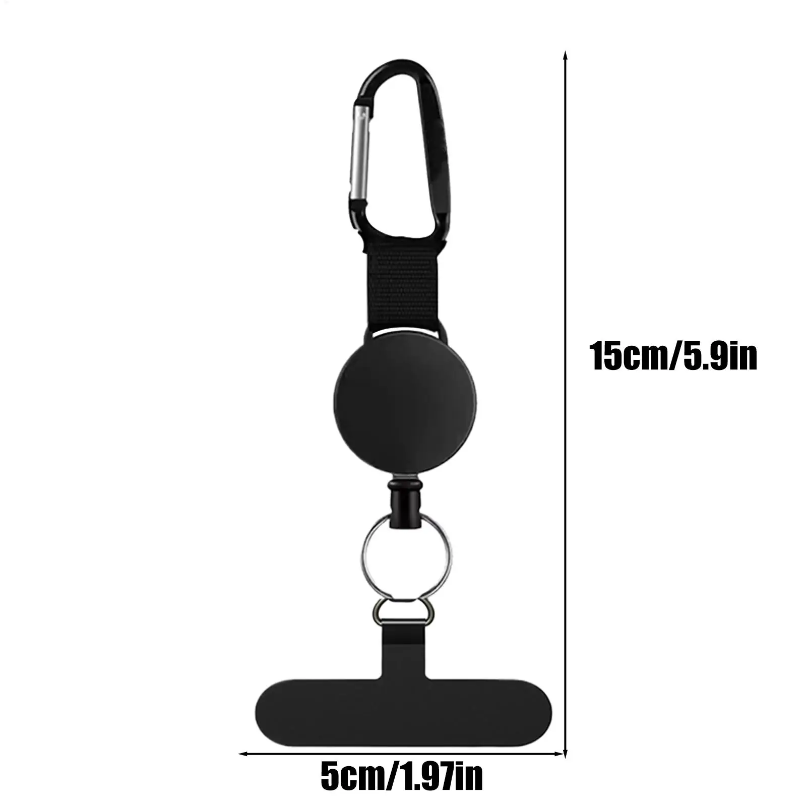 Retractable Anti-theft Phone Clip Cell Phone Lanyard Tether Outdoor Phone Security Strap Preventing Drops And Theft For Travel view 6