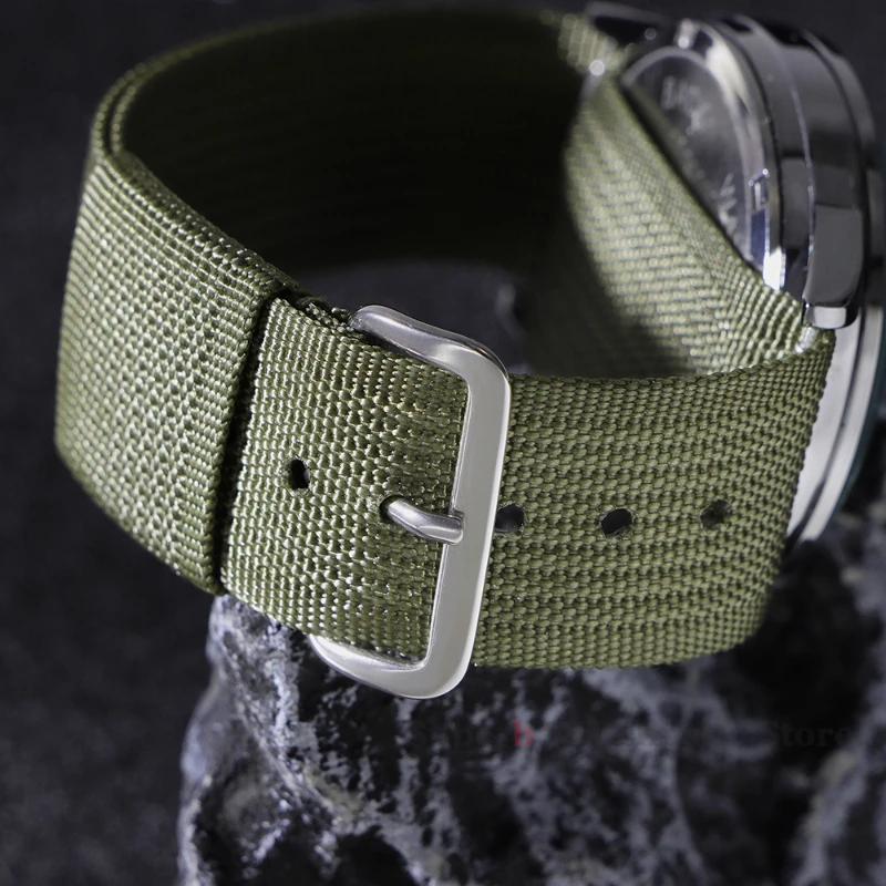 Нейлоновый ремешок, универсальный тканевый браслет 20 мм 22 мм для Samsung Galaxy Watch, военный спортивный ремешок для часов Huawei GT 2 3