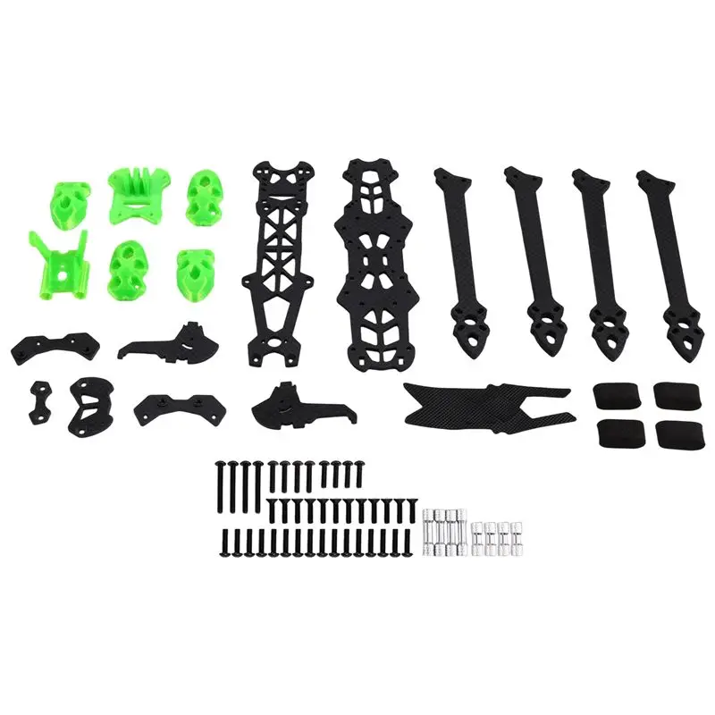 B05C-For MARK4 7 Inch Frame Kit Carbon Fiber 5Mm For FPV Racing Drone RC Quadcopter DIY Freestyle Print Parts Included