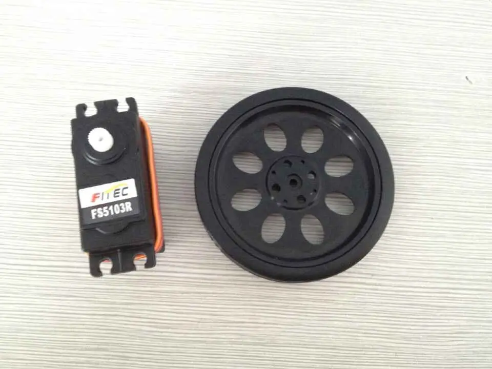 

2 шт. пластиковое черное колесо робота с сервоприводом подходит для сервопривода непрерывного вращения 25 т для обучения DIY робот автомобильное колесо