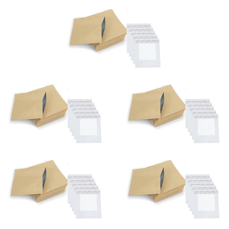 500Pcs Disposable Coffee Filter Bags Drip Portable Hanging Ear Style Paper Home Office Travel Coffee Tools