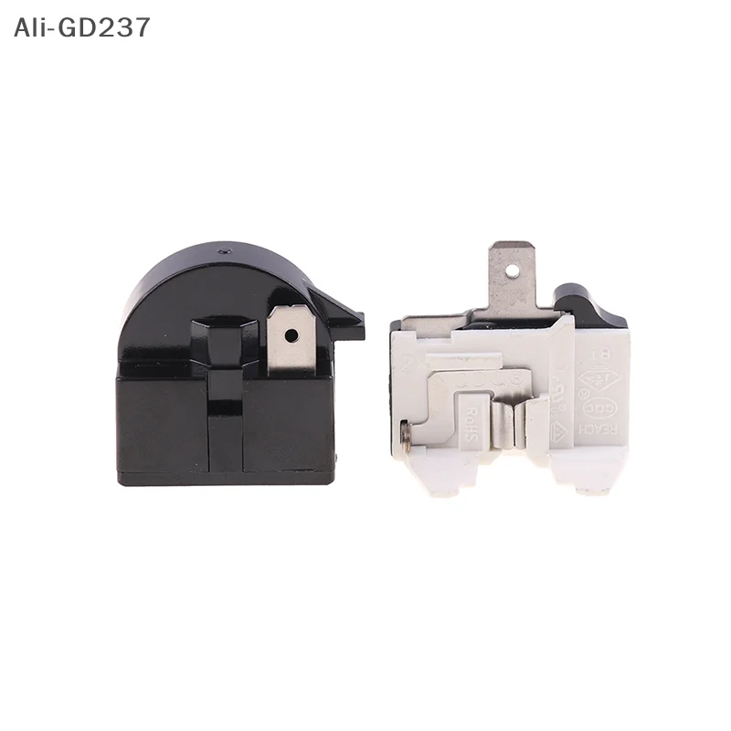 

HMA9-2Pcs QP2-4.7 PTC Starter Relay 1 Pin Refrigerator Starter Relay And 6750C-0005P Refrigerator Overload Protector