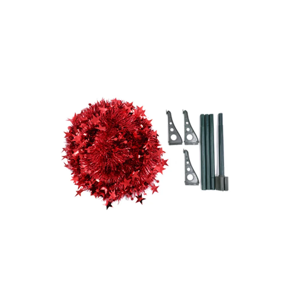 

120 Cm Folding Christmas Tree Out Tabletop Xmas Ornaments for Bedroom Dog Pooping