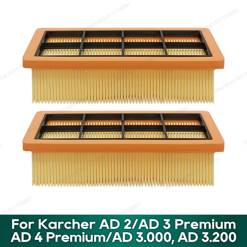 Filters Compatible for Karcher AD 3 Premium / AD 4 Premium / AD2 / AD3.000 / AD3.200, 6.415-953.0