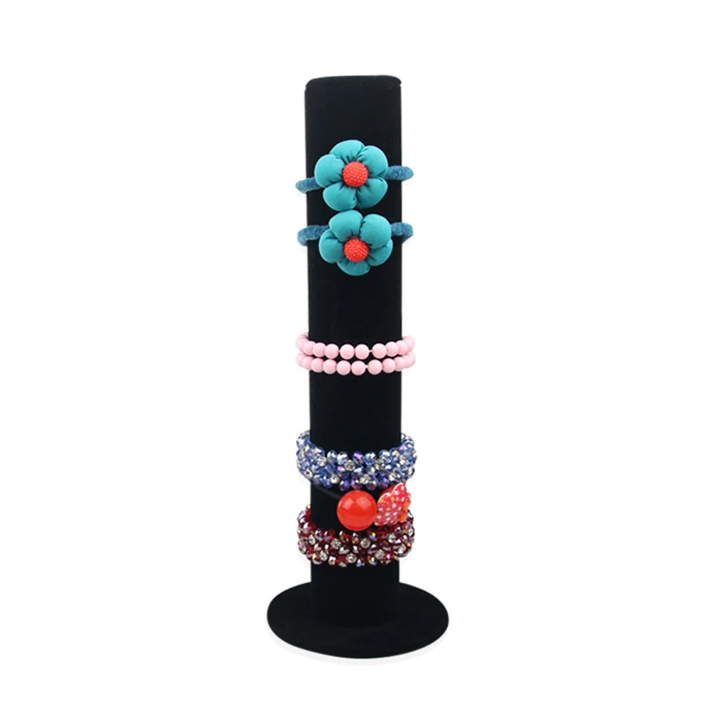 

2 Pcs Hanging Jewelry Organizers Bracelet Stand Holder Headgear Display Rack Bangles