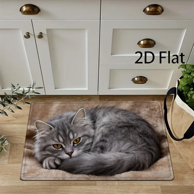 VIKAMA Creative Dollar Printed Carpet Doormat Bedroom Side Rug Easy to Clean Game Room Floor Mat Carpet For Living Room