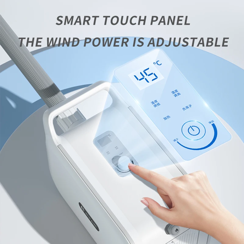 Professional Low Noise Dog Hair Dryer With 4 Nozzle Brushless Pet Dryer Cat Grooming Dryer for Dogs.