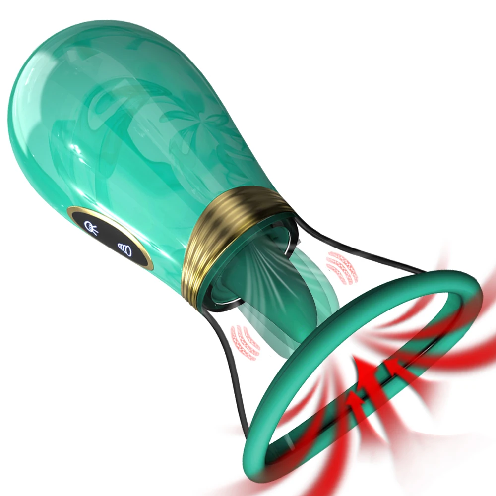Zungensauger-Leckvibrator für Frauen, Klitoris-Vakuumstimulator, oraler Vaginal-Nippel-Vibrator, Sexspielzeug für Frauen_voghion.com