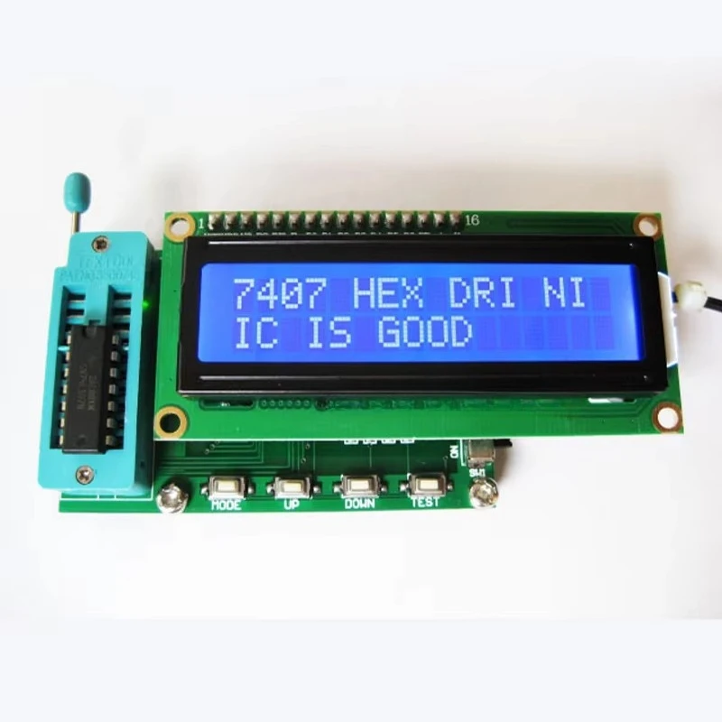 

Digital integrated circuit tester for precise integrated circuit logic gate checker