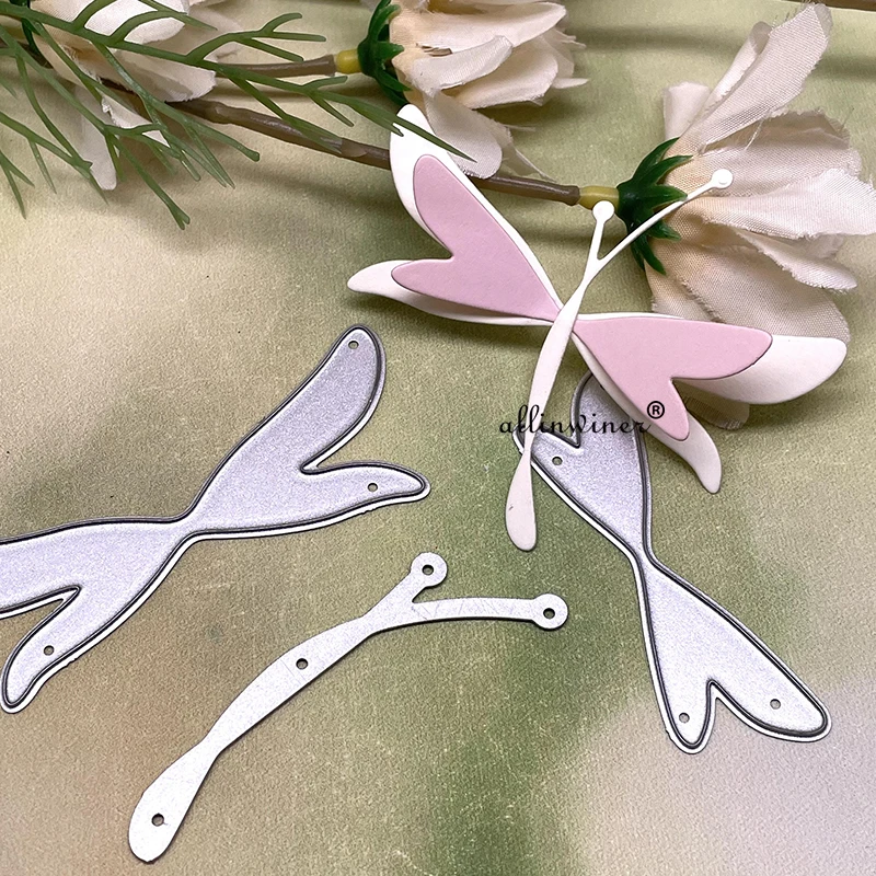 Dragonfly decoration DIY Craft Metal Cutting Die Scrapbook Embossed Paper Card Album Craft Template Stencil Dies