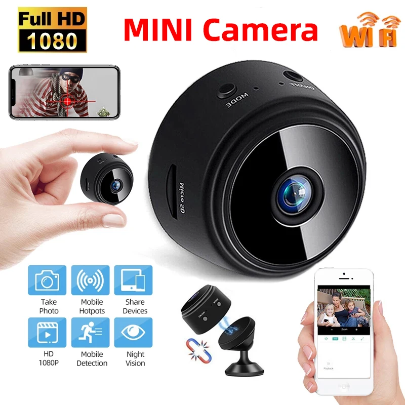 Wireless WiFi Camera A9 Mini Video Recorder Camera Security Monitoring Camera Intelligent Home Security For Infants