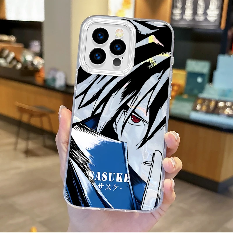 Funda de teléfono de Anime n-naruto Uzumakis, cubierta protectora mate a prueba de golpes para iPhone 16, 15, 14, 13, 12, 11, 8, 7, 6 Pro Max Plus, XS, XR