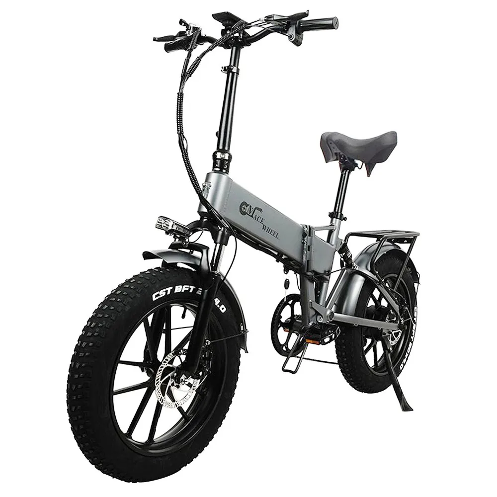 CMACEWHEEL RX20 Electric Folding Bike 20*4.0 inch Fat Tire 750W Motor Ebike 40-45km/h Max Speed 48V 17Ah Battery Hydraulic Brake