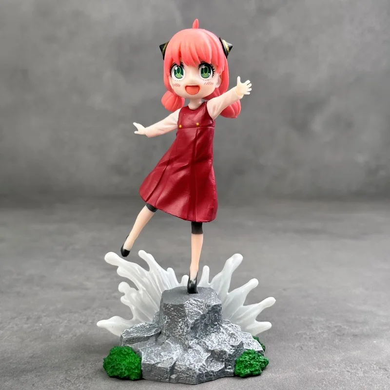 Bandai красивые шпигуны с ручкой для девочек Pass The Family Fujie Ania ED одежда Ania красивые украшения для девочек аниме анимационная модель