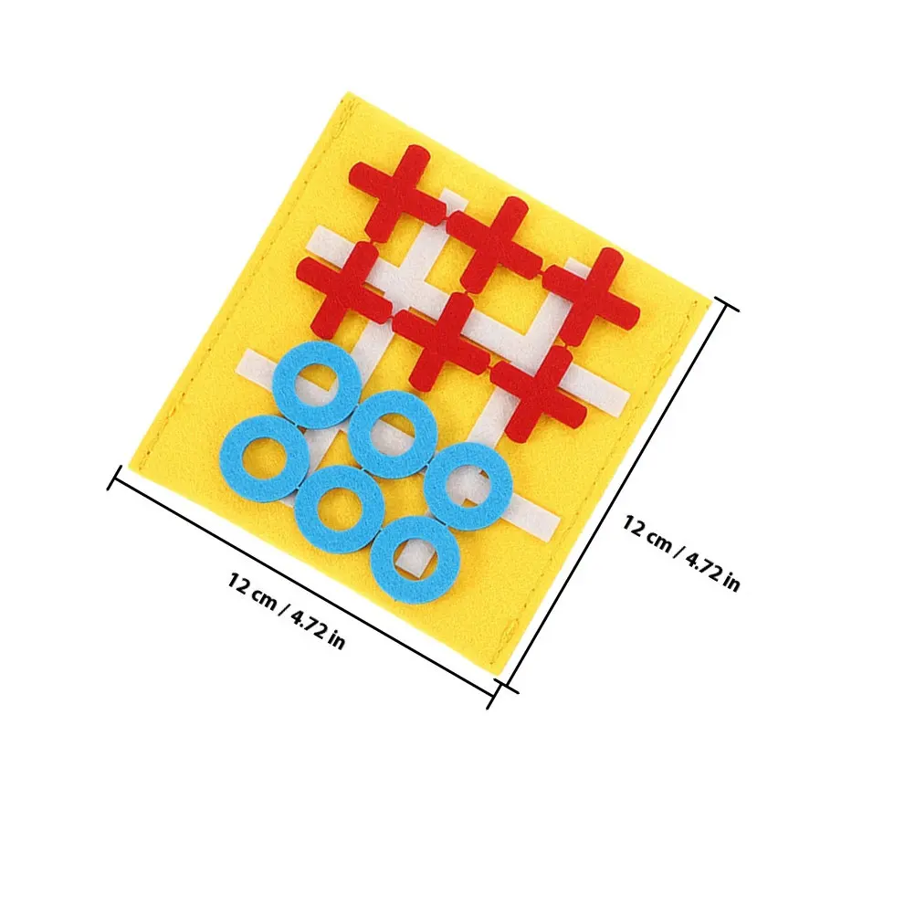 Juego de mesa educativo de fieltro para niños, 12 Uds., juego de mesa interactivo para niños, diversión familiar, recuerdo de fiesta