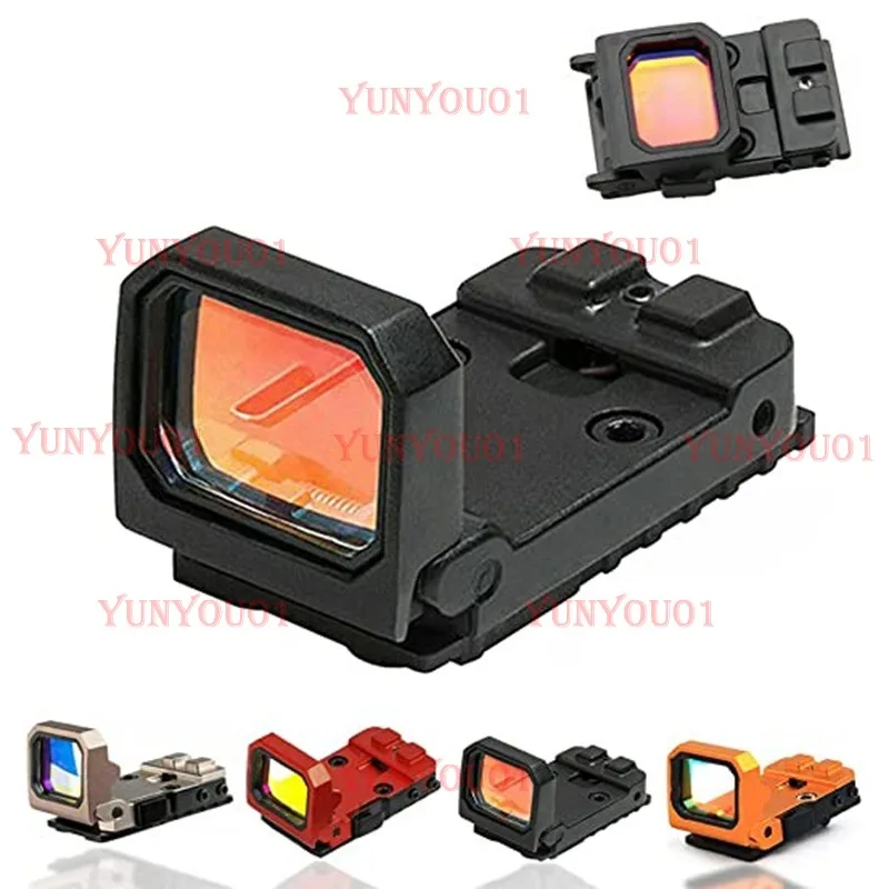 

Folding Red Dot Mini Telescope Model High Definition High Transparency Version Red Dot Red Film Slingshot Camera Holographic