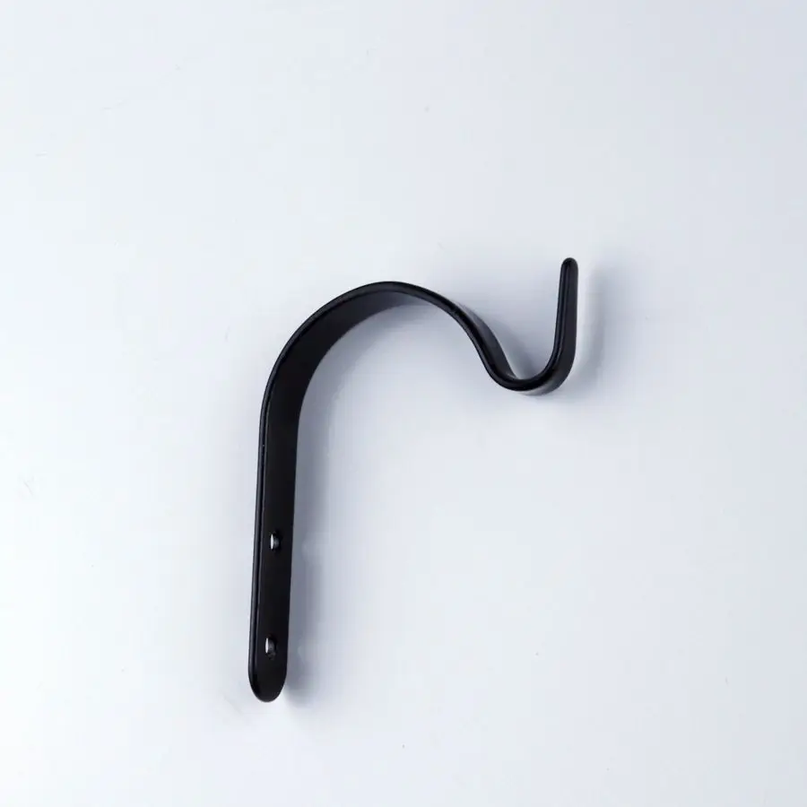 10pcs J-Shape Wall Hook Metal Flower Pot Hanging Iron Hook Fixing Outdoor for Garden Wall Basket Plant Rack Bathroom  Bracket