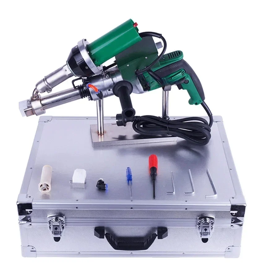 LST600A Plastic Extrusion Welding Gun Plastic Extrusion Welder PP HDPE Hand Welding Extruder Hand Extruder 1-20mm 220V/110V