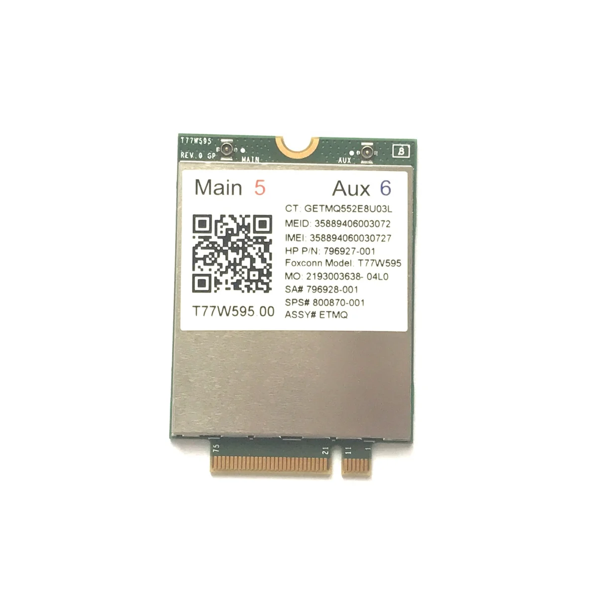 HP Probook/EliteBook 820 840 850 745 G3 640 650 645 G2 용 LTE T77W595 796928-001, 4G WWAN M.2 150Mbps 모뎀