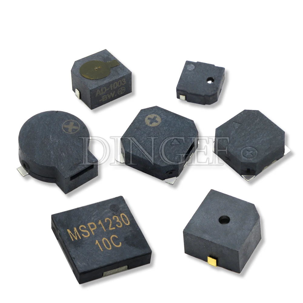 5PCS SMD 9032 5020 7525 9650 1230 9.0x3.2MM Passive Buzzer Magnetic DC 2V-4V Active Buzzer 9.0*3.2MM Loudspeaker For Arduino