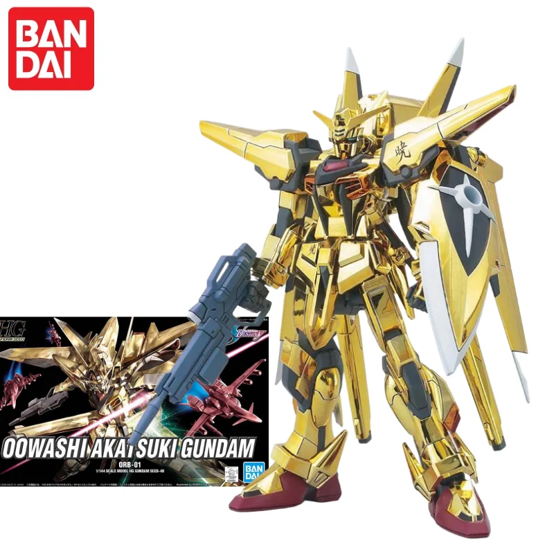 

Bandai Hg Rising Gundam Dawn Griffin Type Seed 1/144 Plated Gundam Сборная модель Крутой подарок Меха-воин Фигурка Развивающая игрушка