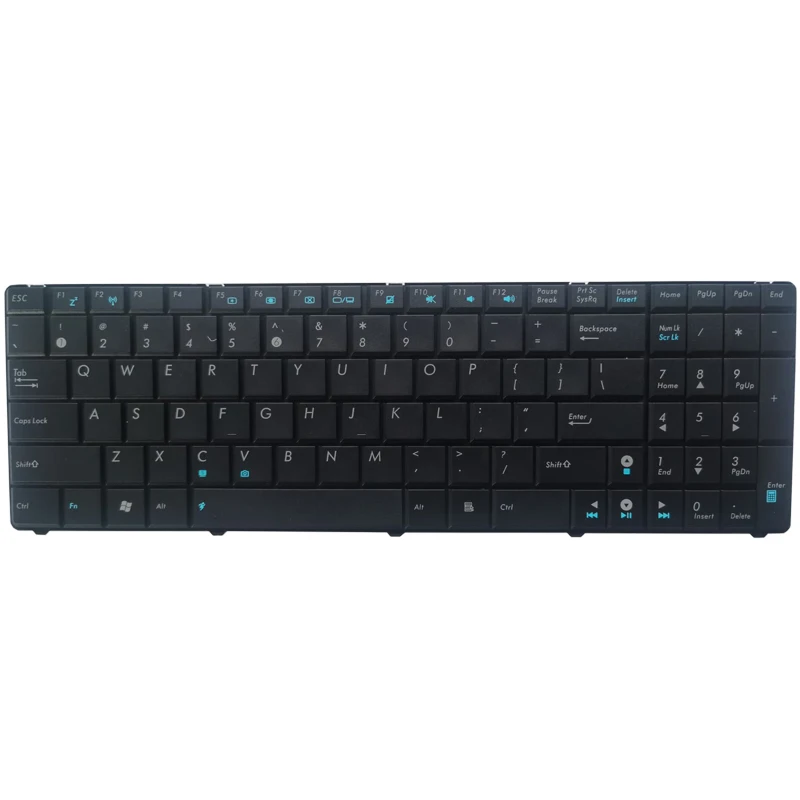 US laptop keyboard FOR ASUS K50AD K60IC K60IJ K60IL K60IN K50AF K50C English With frame