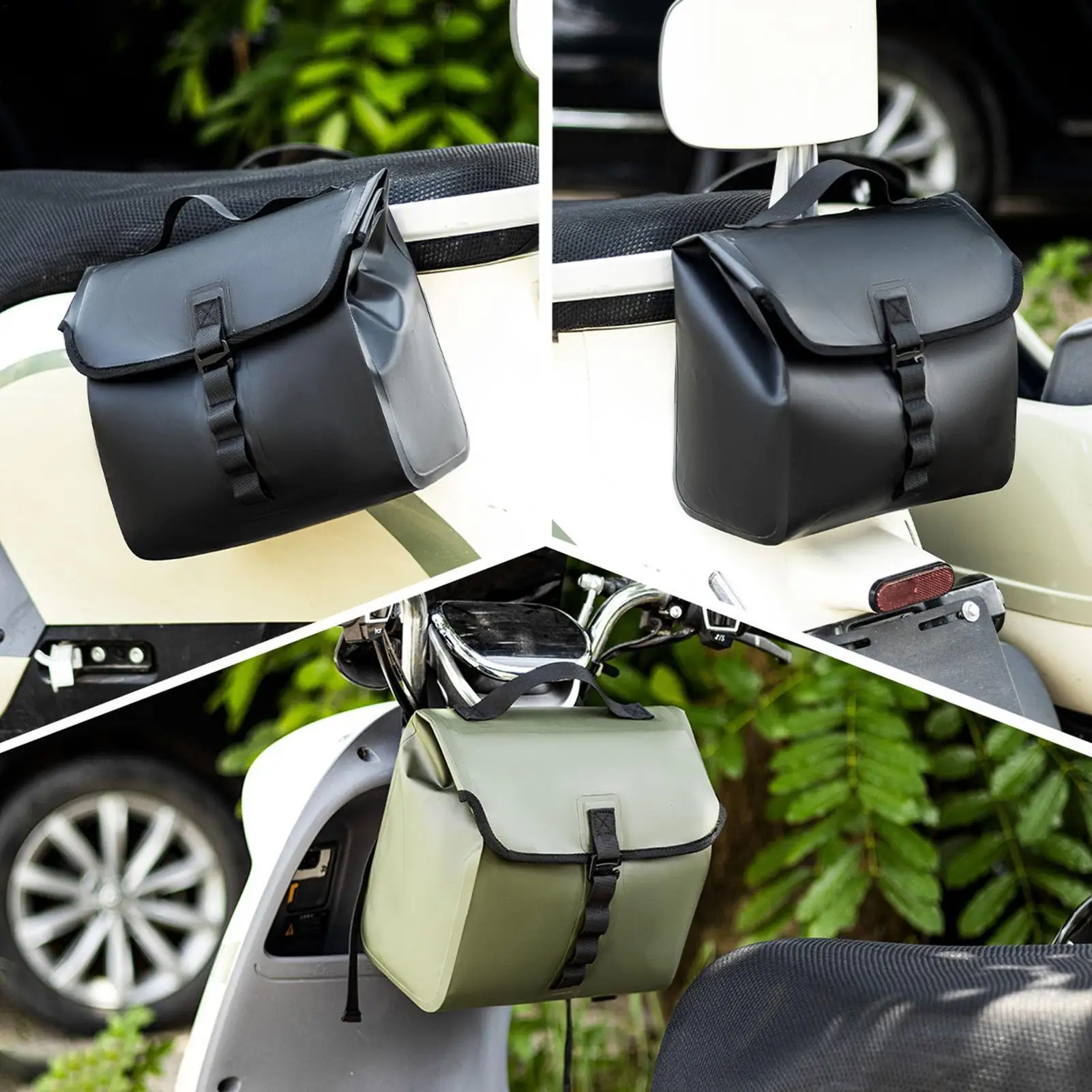 

Motorcycle Tail Bag Waterproof Storage Motorcycle Tool Rear Messenger Bag For Phone Card Drinks Bottle Key Camera Highway Daily
